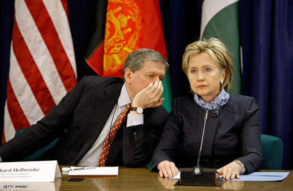 Holbrooke Meets With Afghan And Pakistani Foreign Ministers In Washington